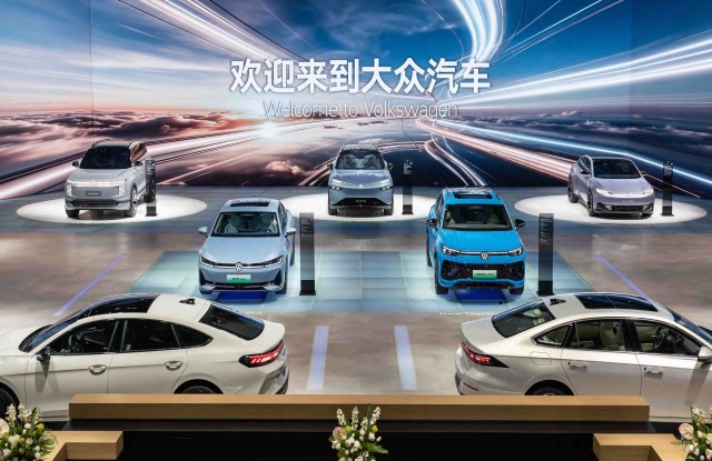 2025广州车展 大众展位